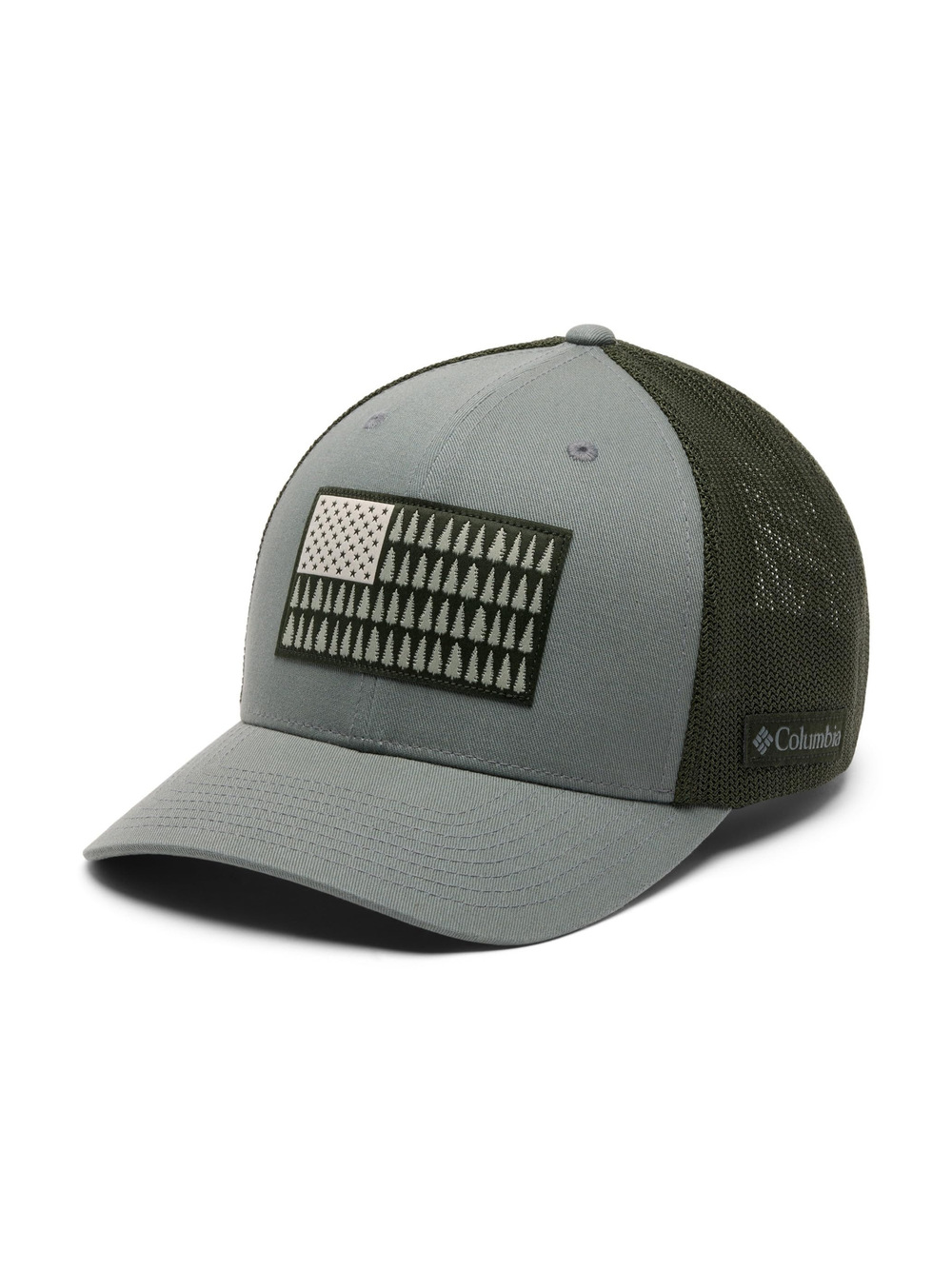 Unisex Adult PFG Logo Mesh Ball Cap | Sedona Sage, Greenscape | Size S-M